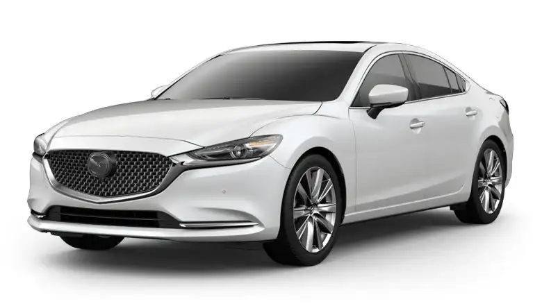 2020 Mazda6 in Snowflake White Pearl Mica