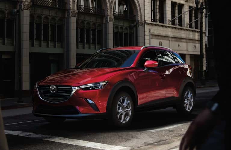 2021 Mazda CX-3 in city