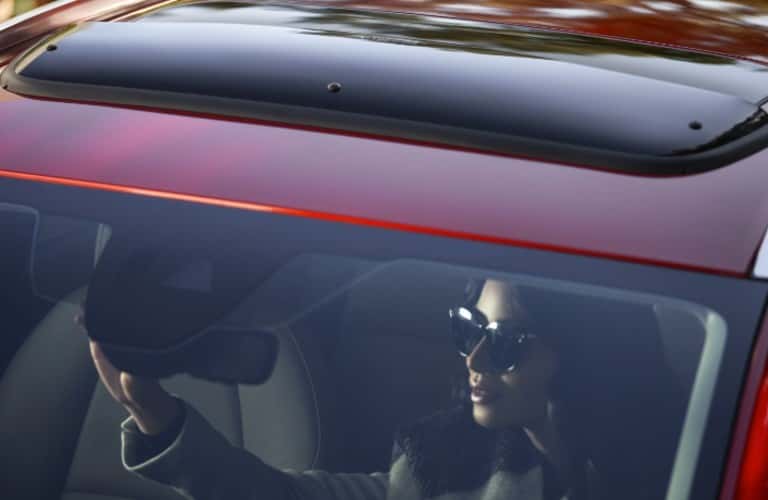 2021 Mazda CX-30 moonroof deflector