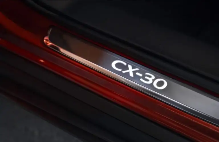 2021 Mazda CX-30 illuminated doorsill