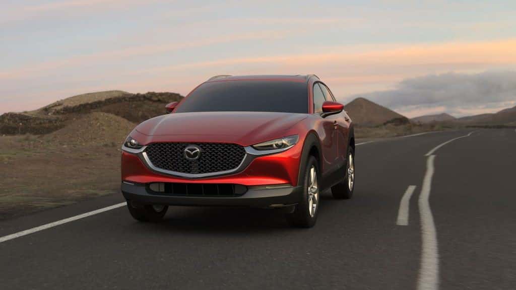 2021 Mazda CX-30 in Soul Red Crystal Metallic