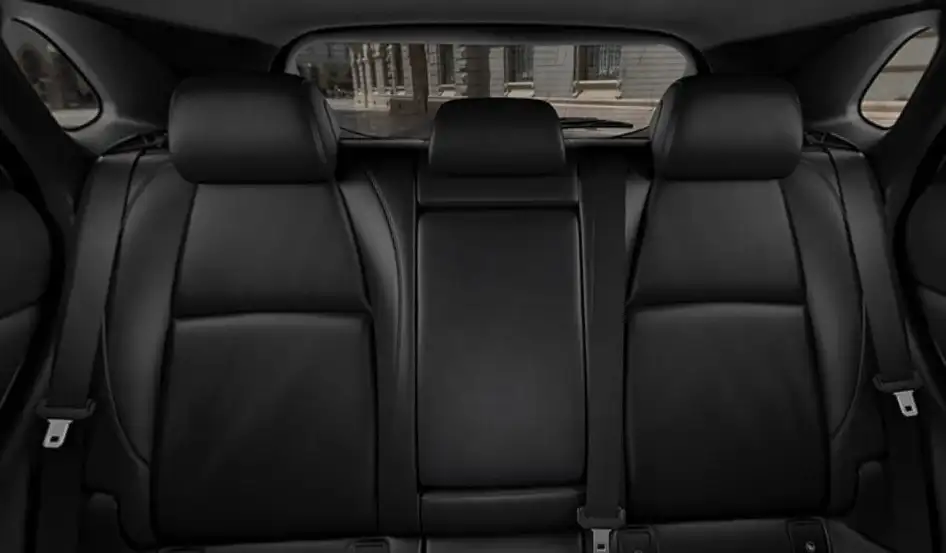 2021 Mazda CX-30 interior in in black leatherette