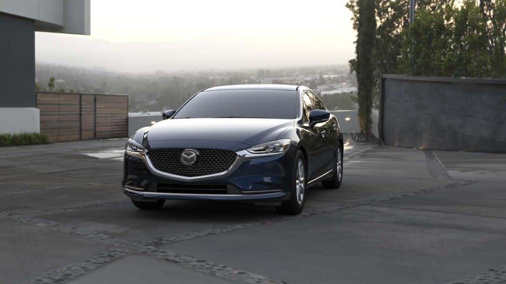 2021 Mazda6 in Deep Crystal Blue