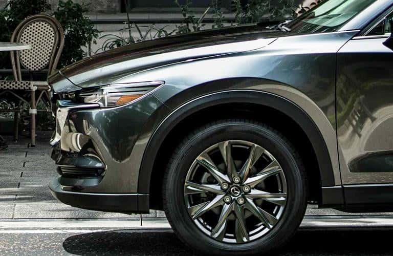 front left wheel of the 2019 mazda cx-5
