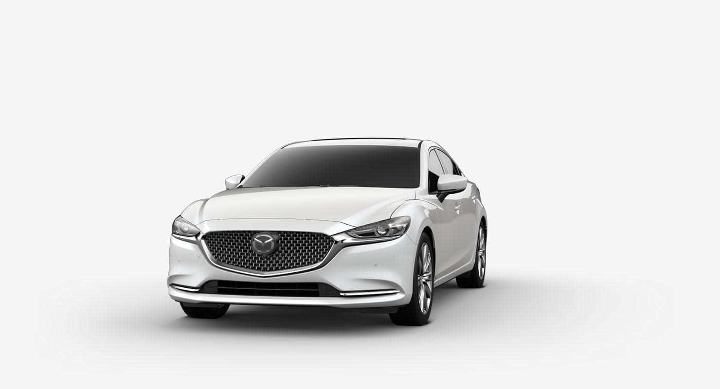 2019 Mazda6 in Snowflake White