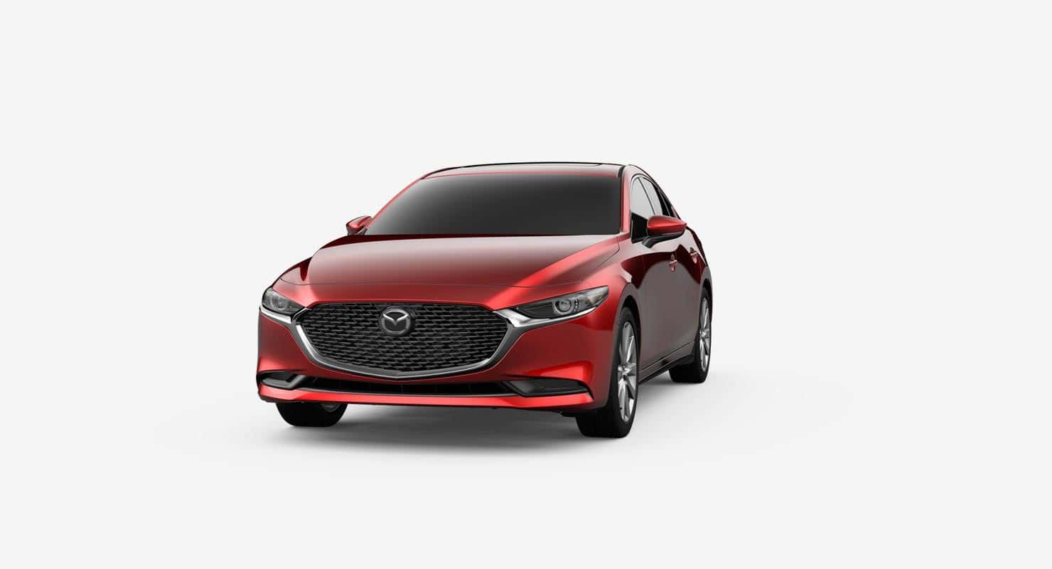 2019 Mazda3 in Soul Red 