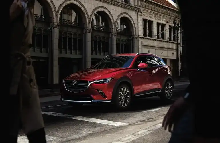 front view of the Mazda CX-3