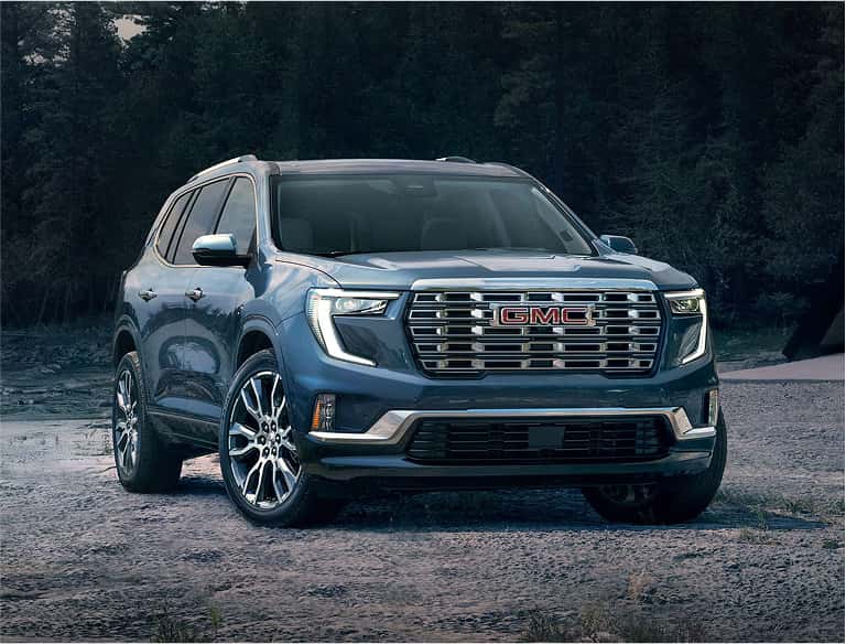 GMC vehicle parked
