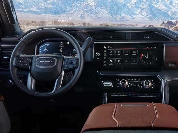 2025 GMC Sierra HD dash