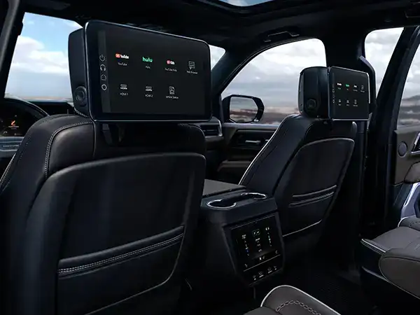2025 GMC Yukon seat screens