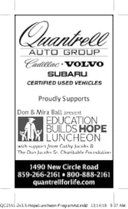 Education Builds Hope Luncheon