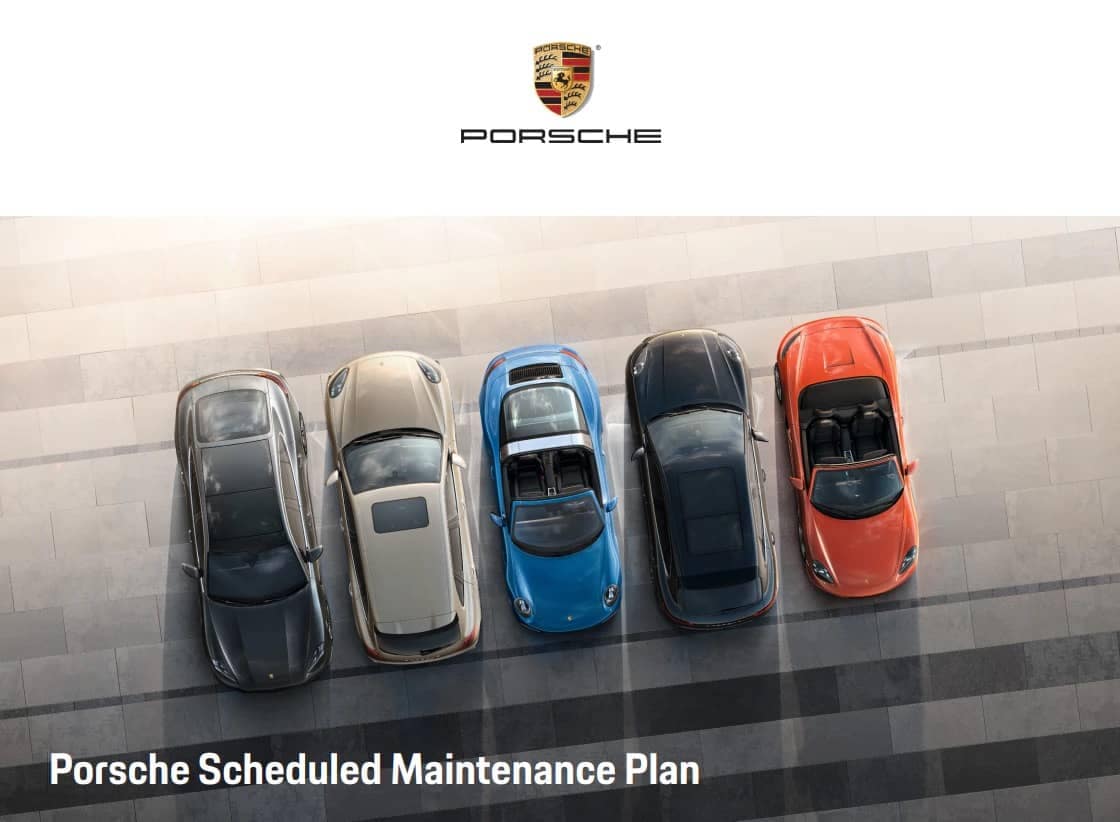 Porsche Scheduled Maintenance Plan