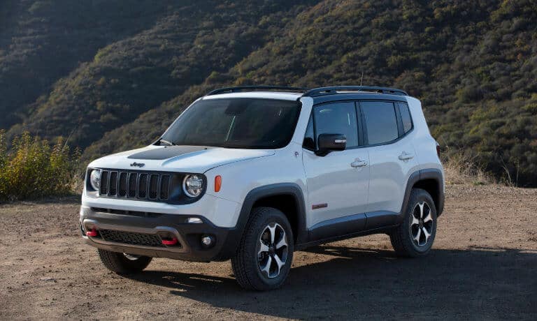 2021 Jeep Renegade in white