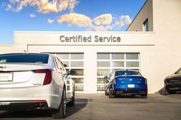 Five Star Care Images - Service 1 - Cars parked outside the Certified Service area