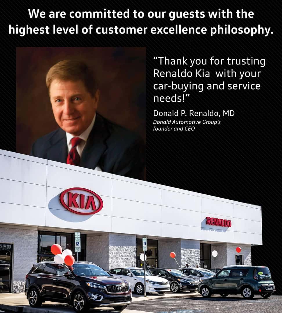 About Renaldo Kia in Shelby, NC, Near Gastonia, NC & Gaffney, SC