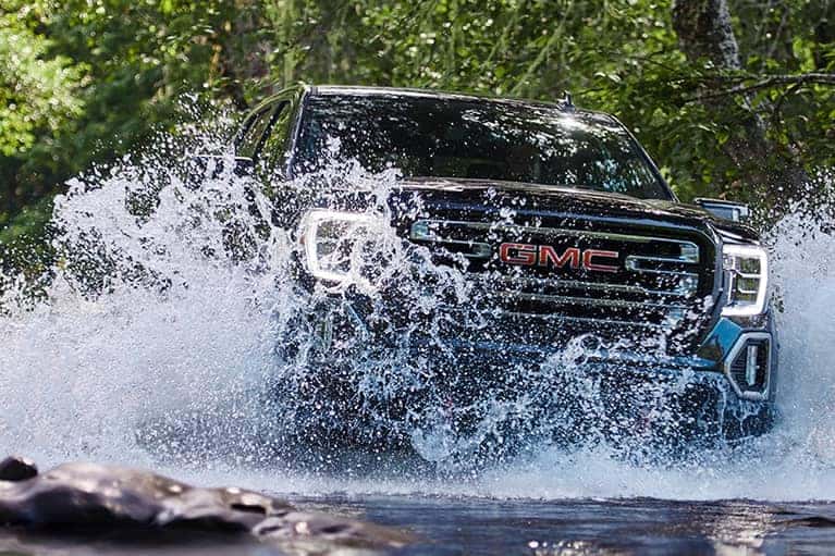 2020 GMC Sierra 1500 Crossing a River