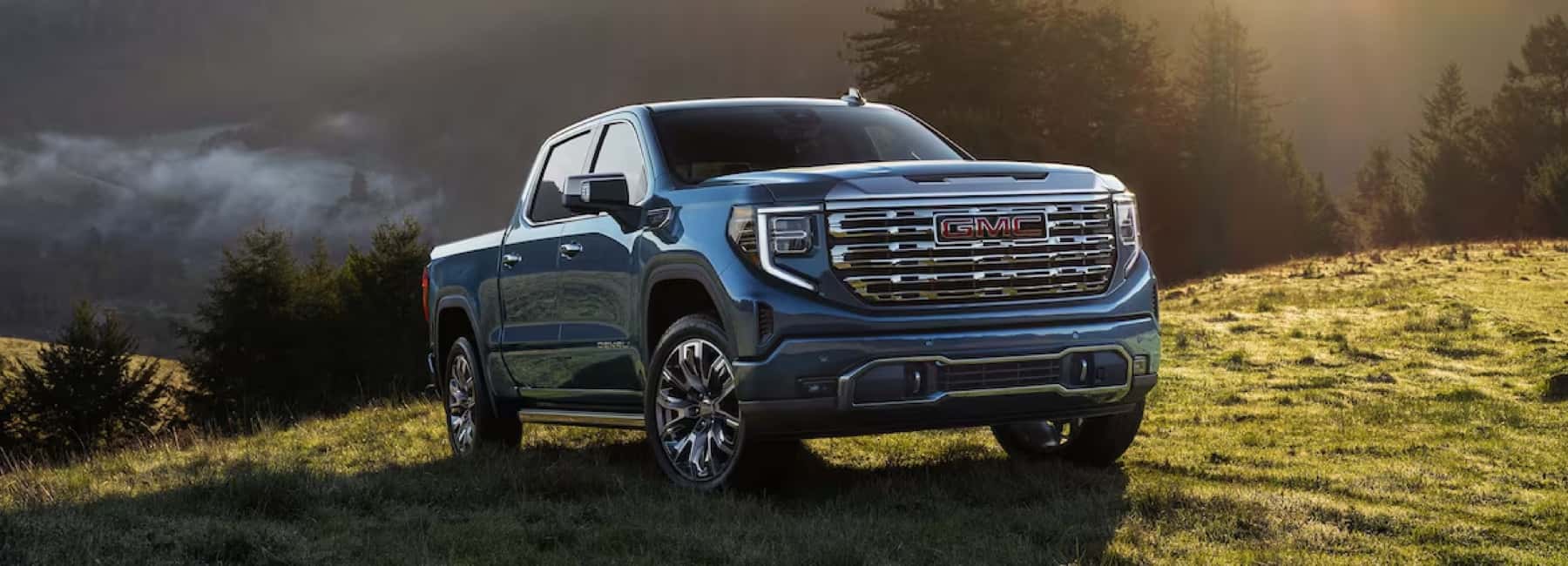 2025-GMC-Sierra-1500-parked-in-mountain-field
