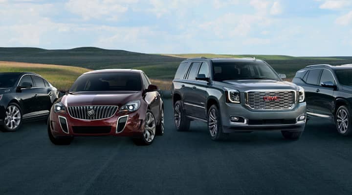 Buick and GMC vehicles