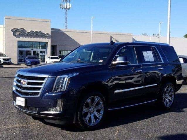 Vehicle in front of the dealership