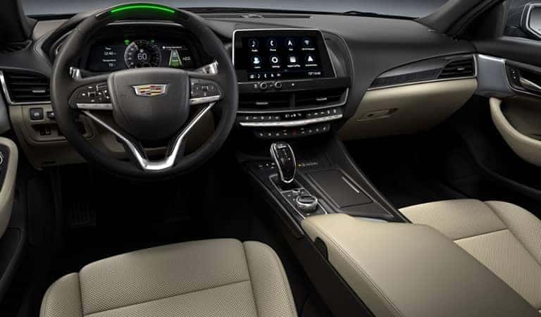 cadillac inside the front seat 3