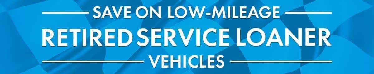 Retired Service Loaner Vehicles