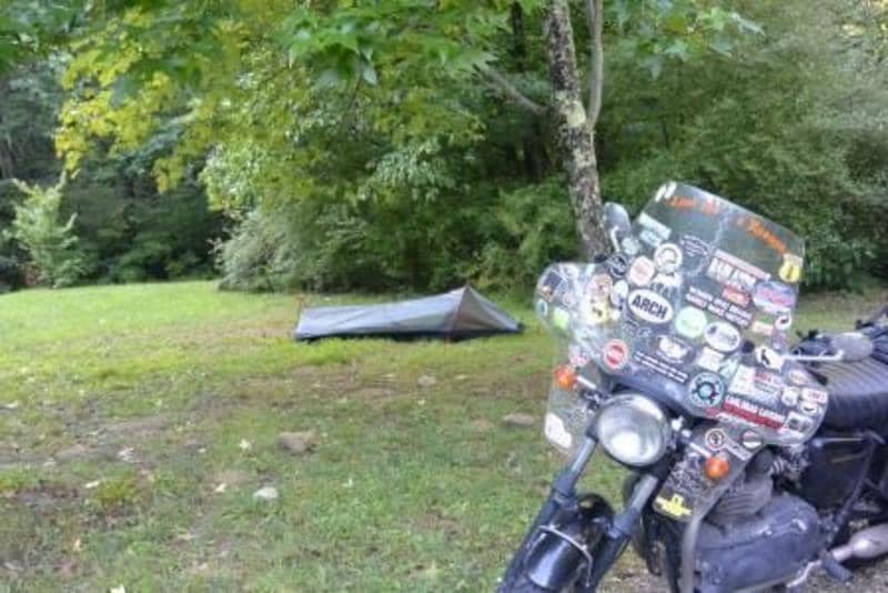 danell lynn motorcycle camping