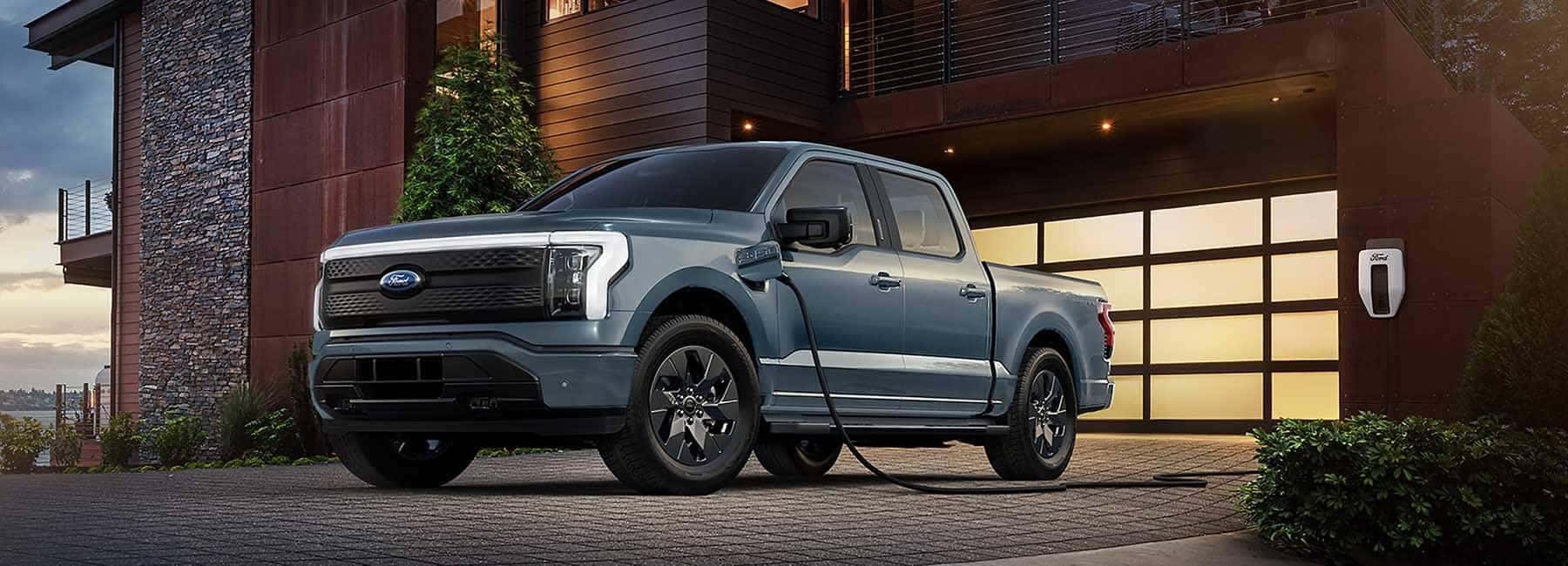 2023 Ford F-150 parked outside of a house