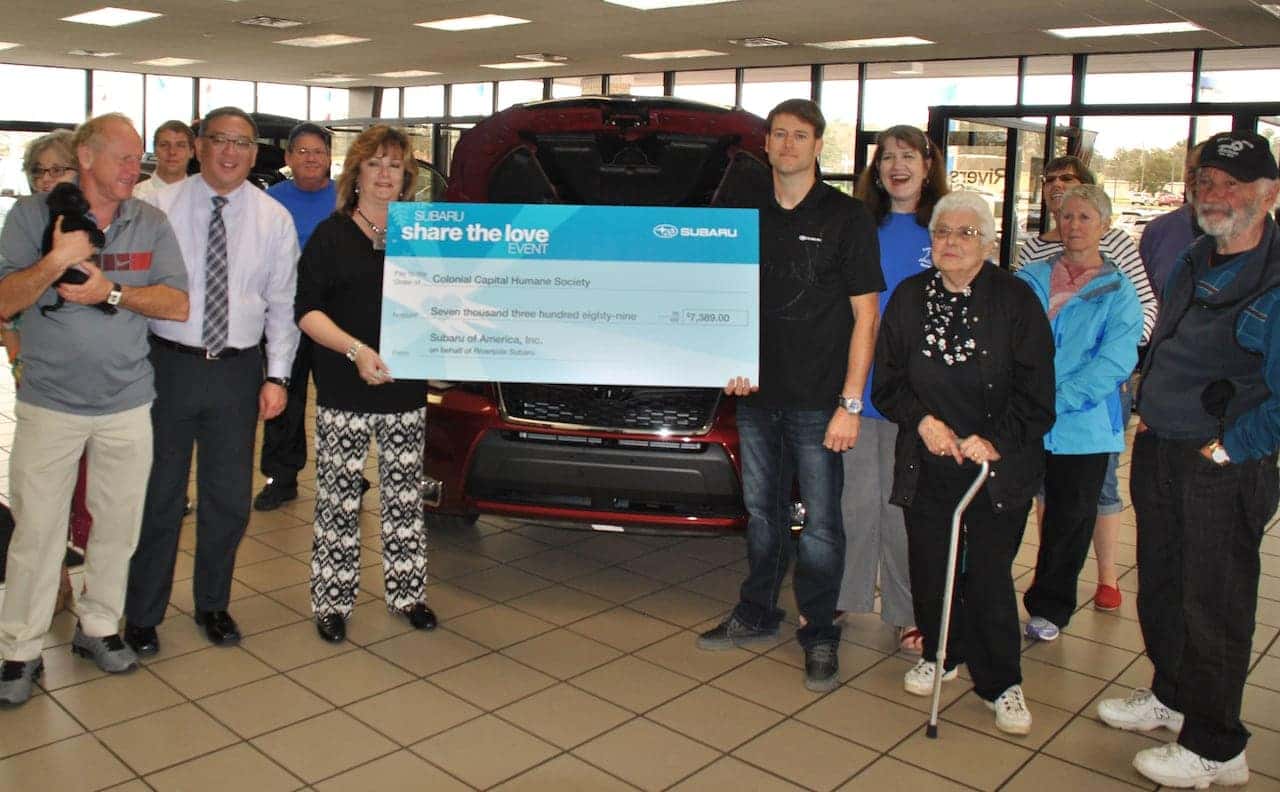 2015 Subaru Share the Love - Colonial Capital Humane Society