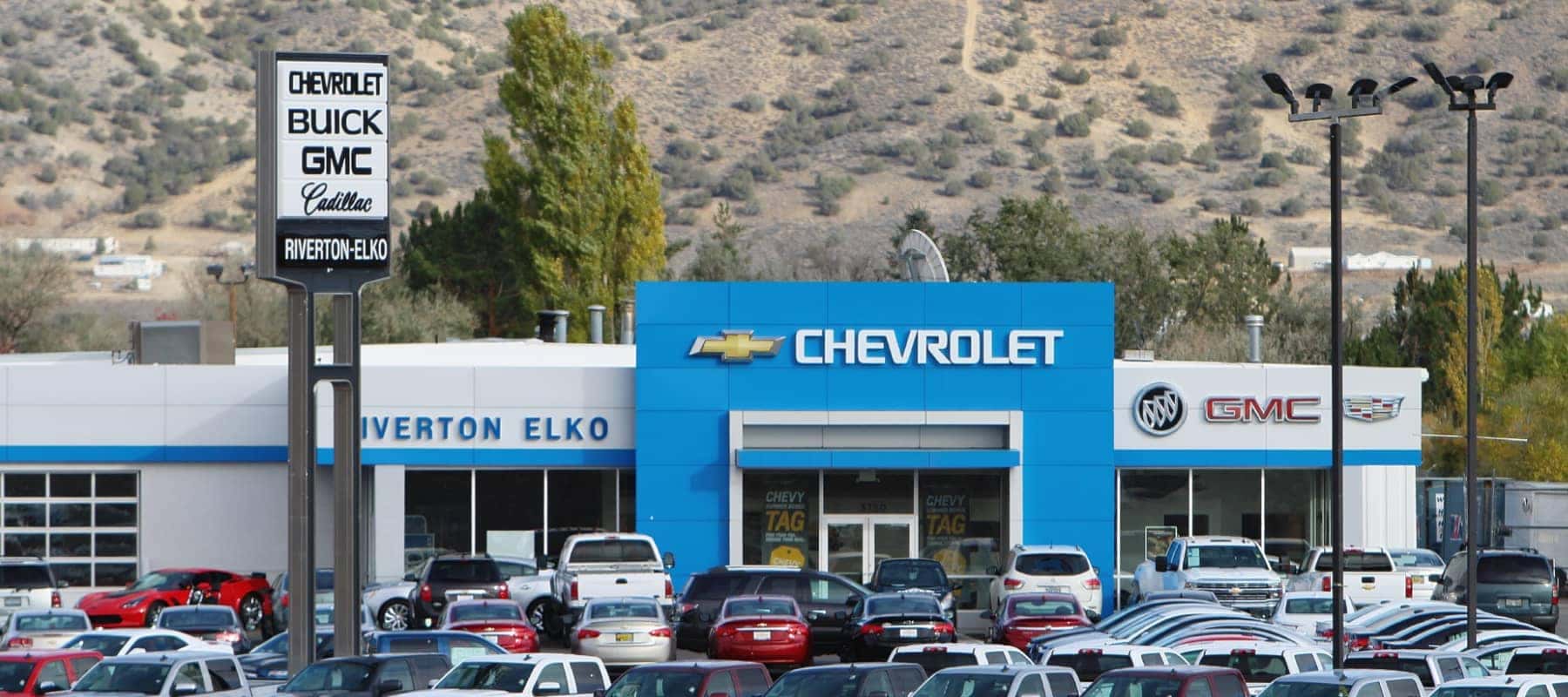 exterior of Riverton-Elko GM Superstore dealership