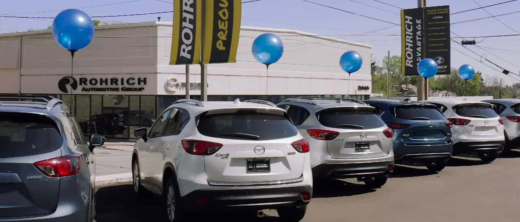 Rorich Mazda Dealership daytime