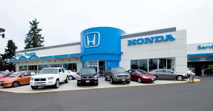Ron Tonkin Honda dealership exterior