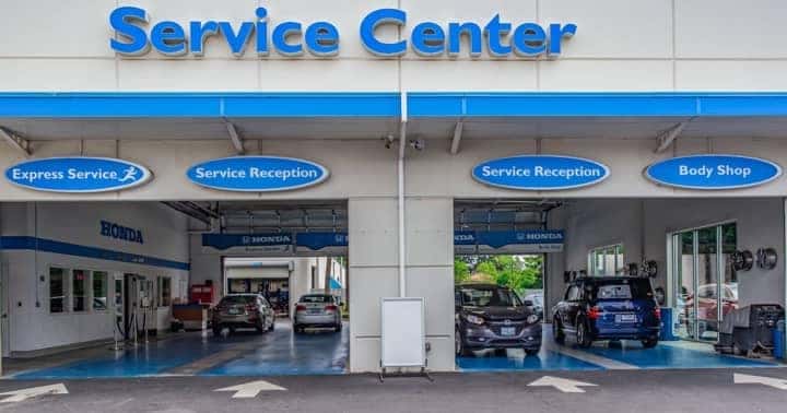 Ron Tonkin Honda service bay