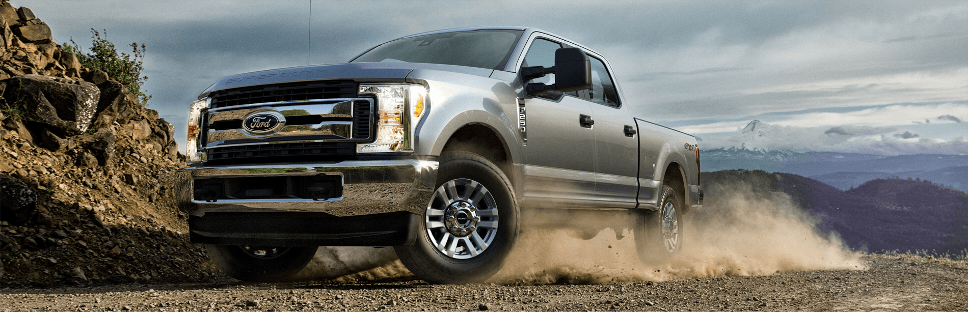 FordTruck Kicking up Dust