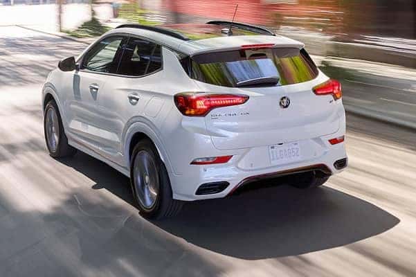 back view of 2022 encore