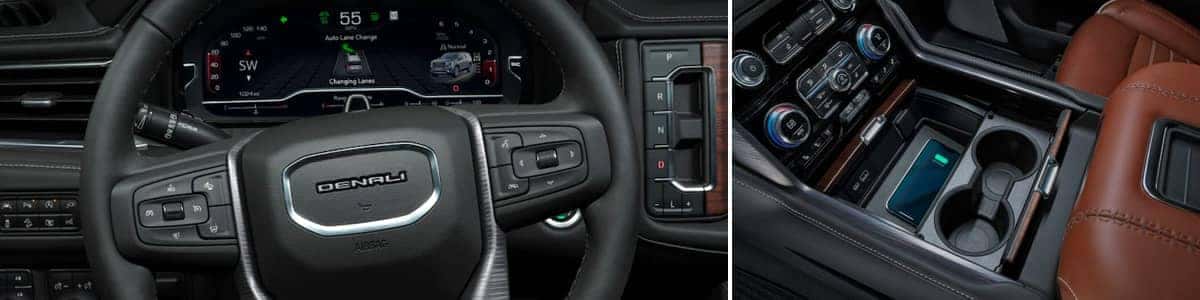 Denali dashboard and center console