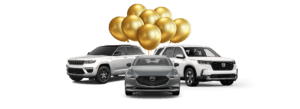 New Nissan Cars With Balloons on them
