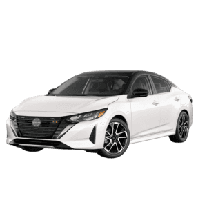 2024 White and Black Nissan Sentra