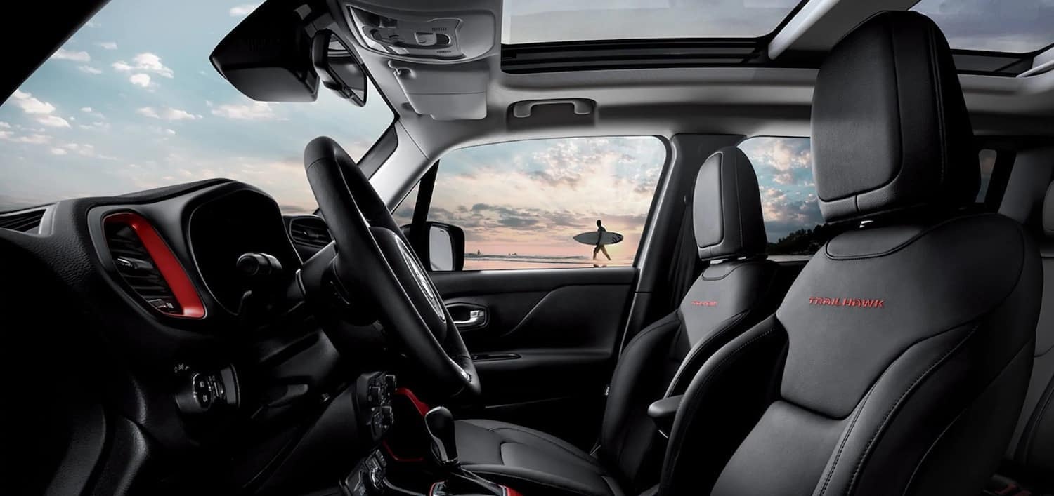 2023 Jeep Renegade interior available in Sterling VA