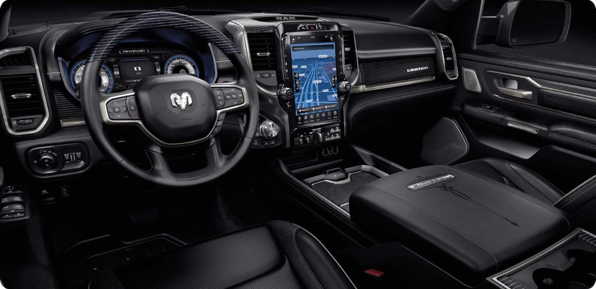 2021 Ram 1500 Interior Infotainment System available in Sterling, VA