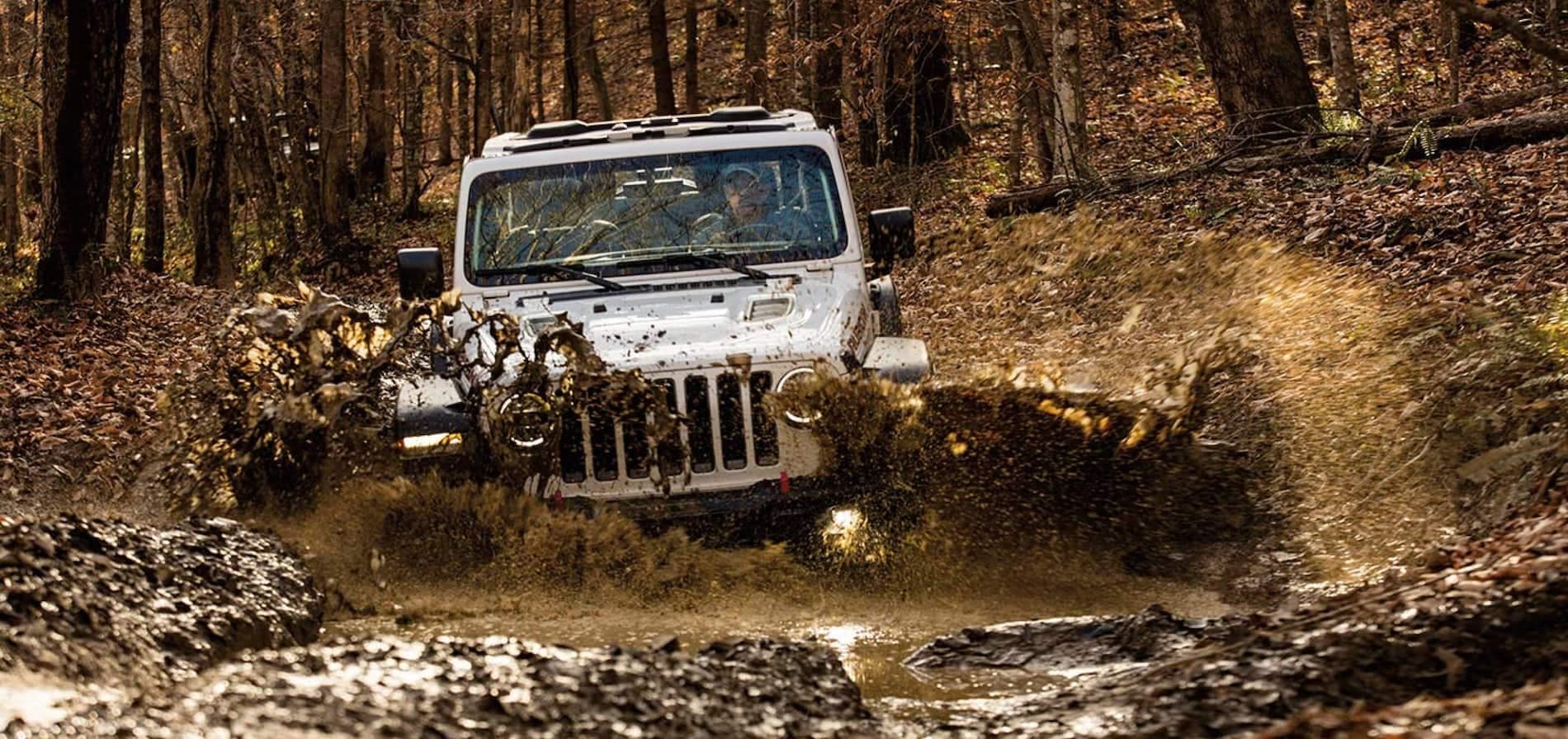 2023 Jeep Wrangler Capabilities in the mud