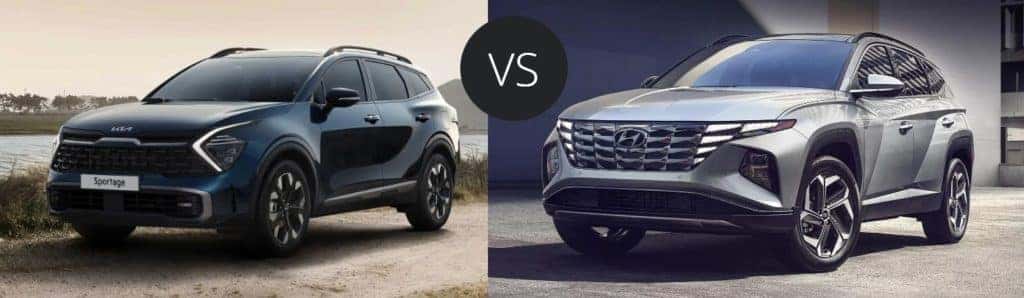 2022 KIA Sportage vs Hyundai Tucson