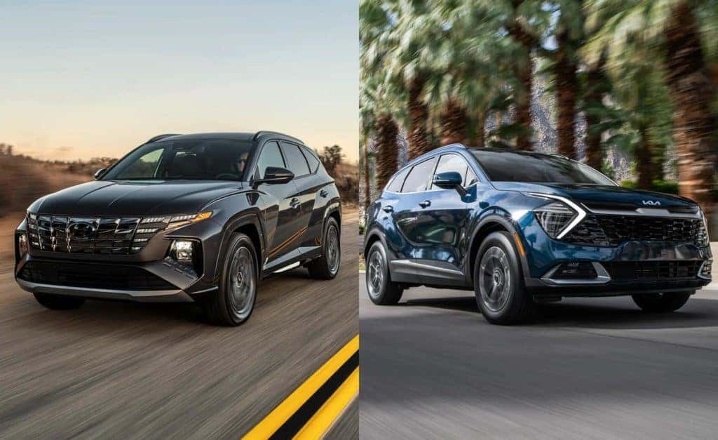 Kia Sportage vs Hyundai Tucson