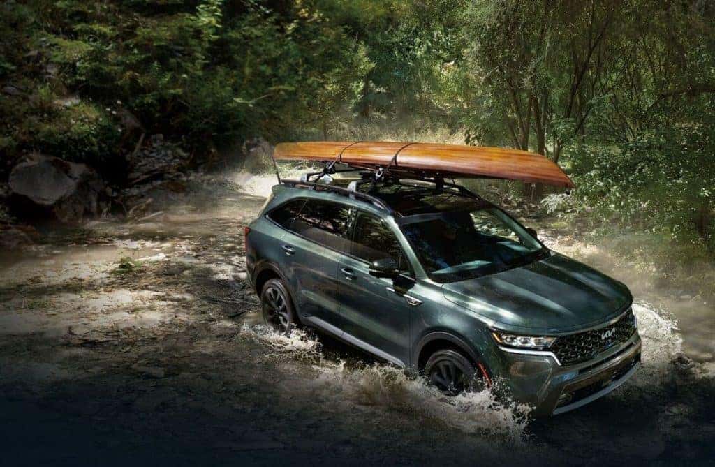 Going Off-road? Choose the Sorento X Line