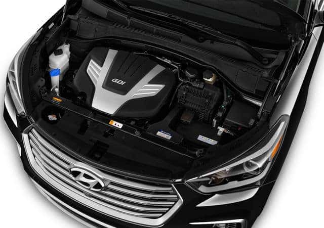 2019 Hyundai Santa Fe Performance Engine
