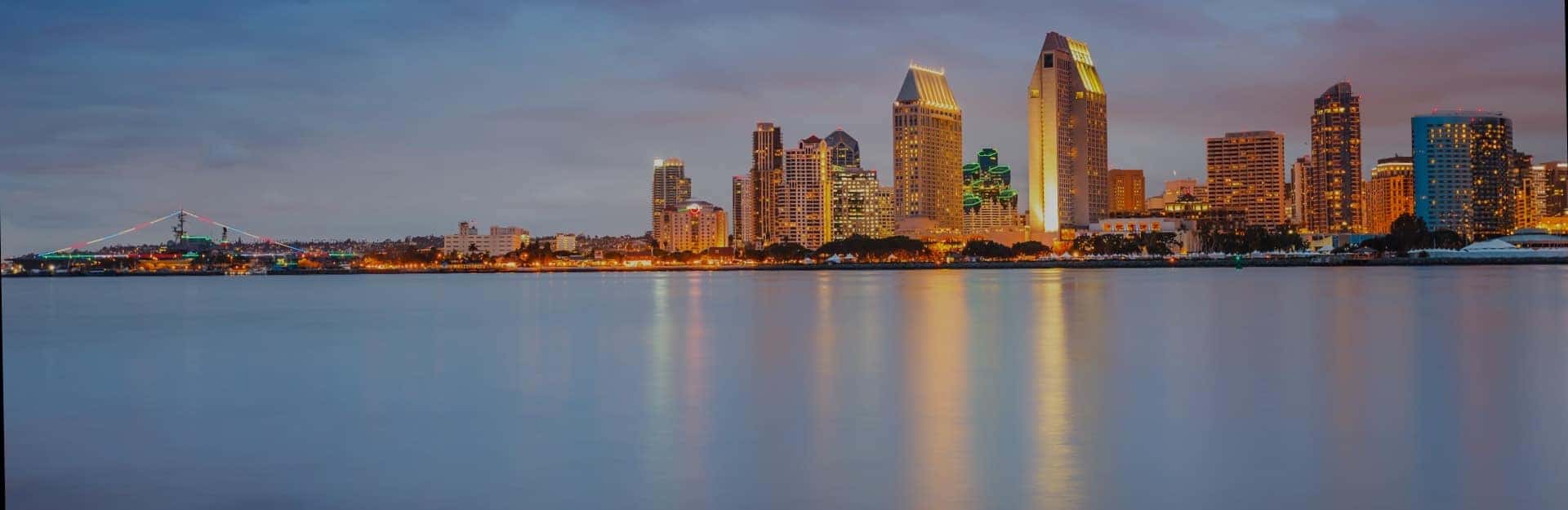 View of San Diego skyline