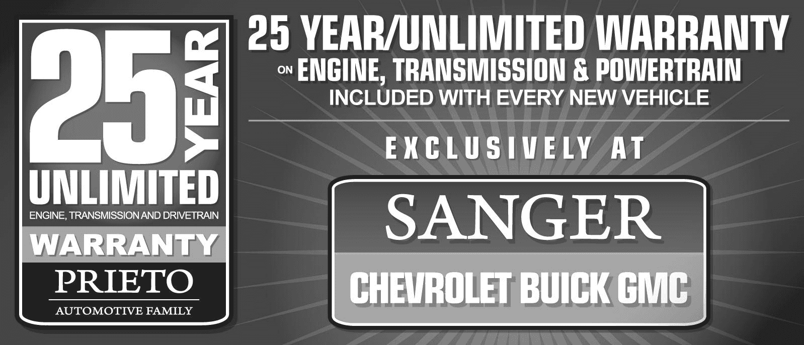 Unlimited Warranty banner