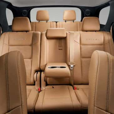 2017 Dodge Durango Interior Beige leather