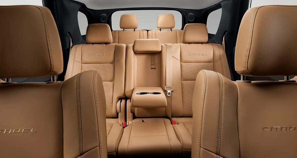 2017 Dodge Durango Interior Beige leather