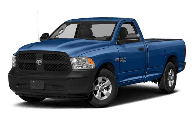 2018 Ram 1500 blue exterior model