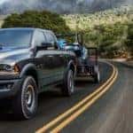 2018 Ram 1500 Towing ATV on Country Highway